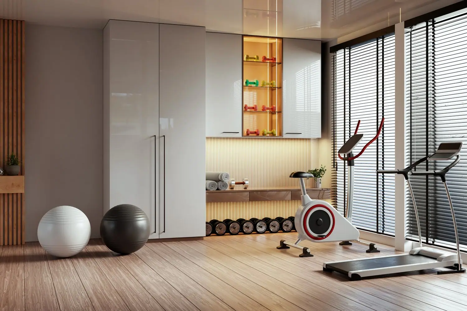 Domowe centrum fitnessu - organizacja mini siłowni