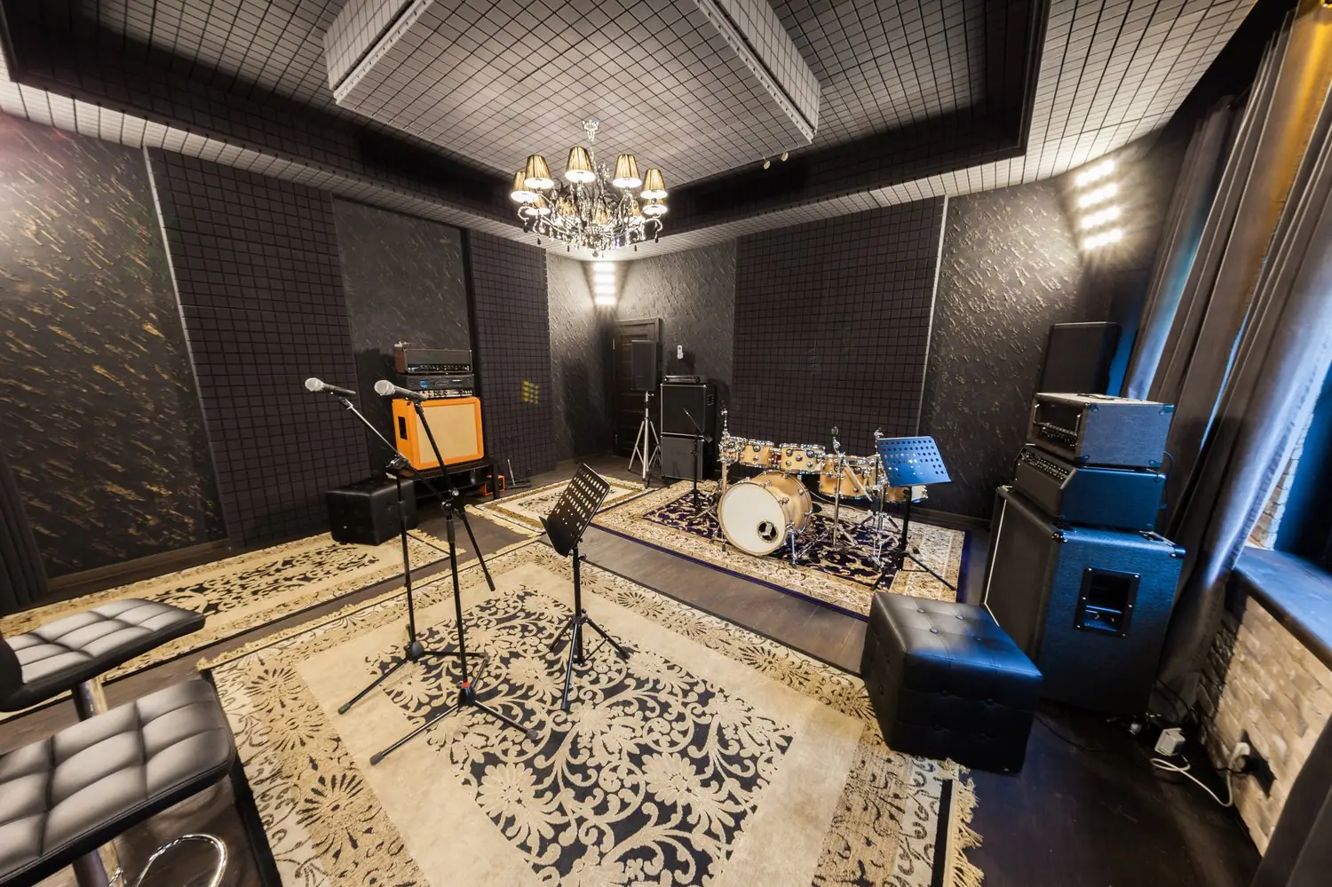 Strefa muzyczna w domu - akustyka i przechowywanie instrumentów